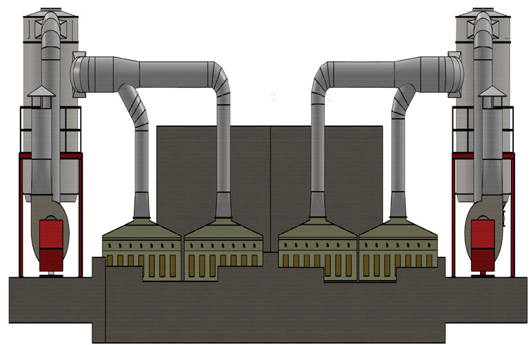 INTAKE PIT DUST ASPIRATION SYSTEM