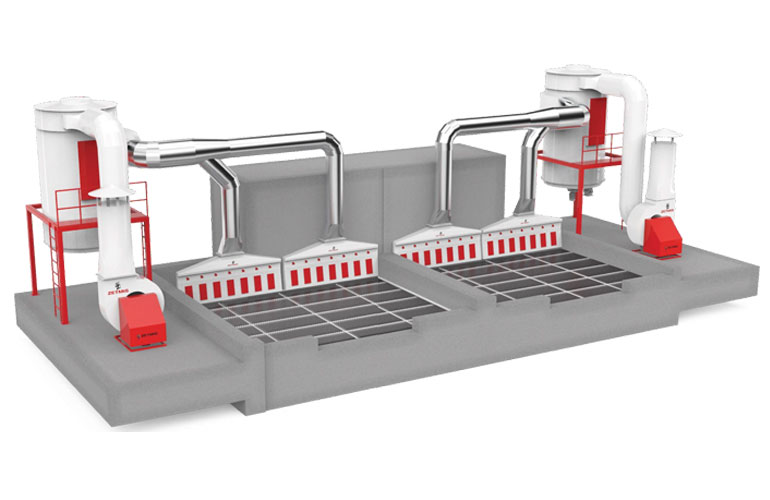 INTAKE PIT DUST ASPIRATION SYSTEM